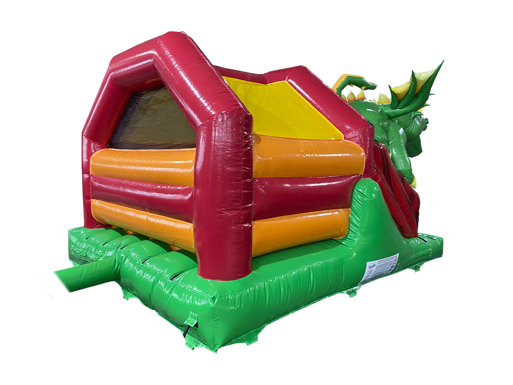 5x4m 3D Green Dragon Front Slide Combi