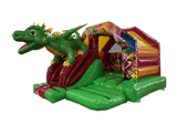 5x4m 3D Green Dragon Front Slide Combi