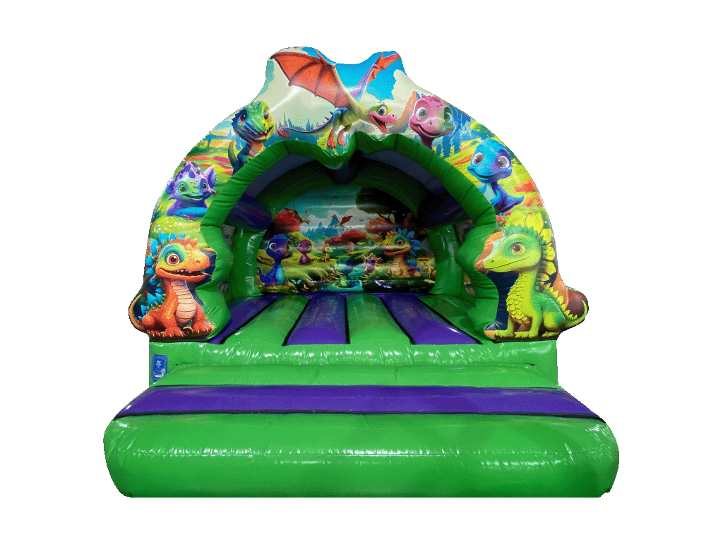 Saltă conturată dinozaur 3.7x3.7m