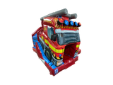 18x12ft 3D Fire Truck Front Slide Combi