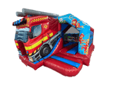 18x12ft 3D Fire Truck Front Slide Combi