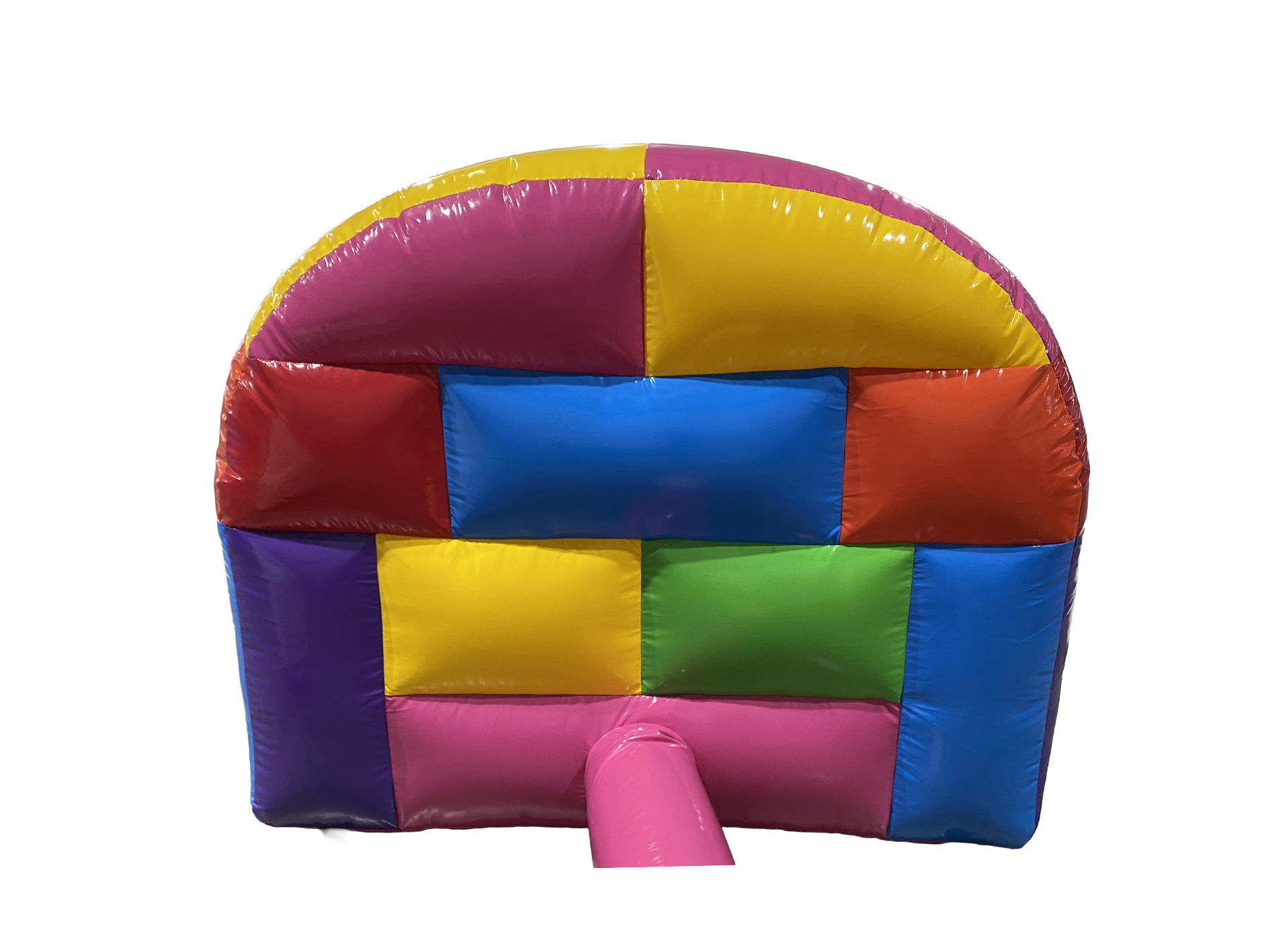 Building Bricks High Back Inflatable Ball Pool