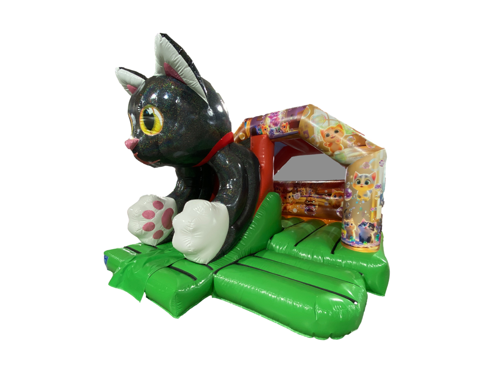15x12ft 3D Glitter Kitty Front Combi