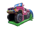 Cursă cu Obstacole 3D Roz 4x4, 1 Parte