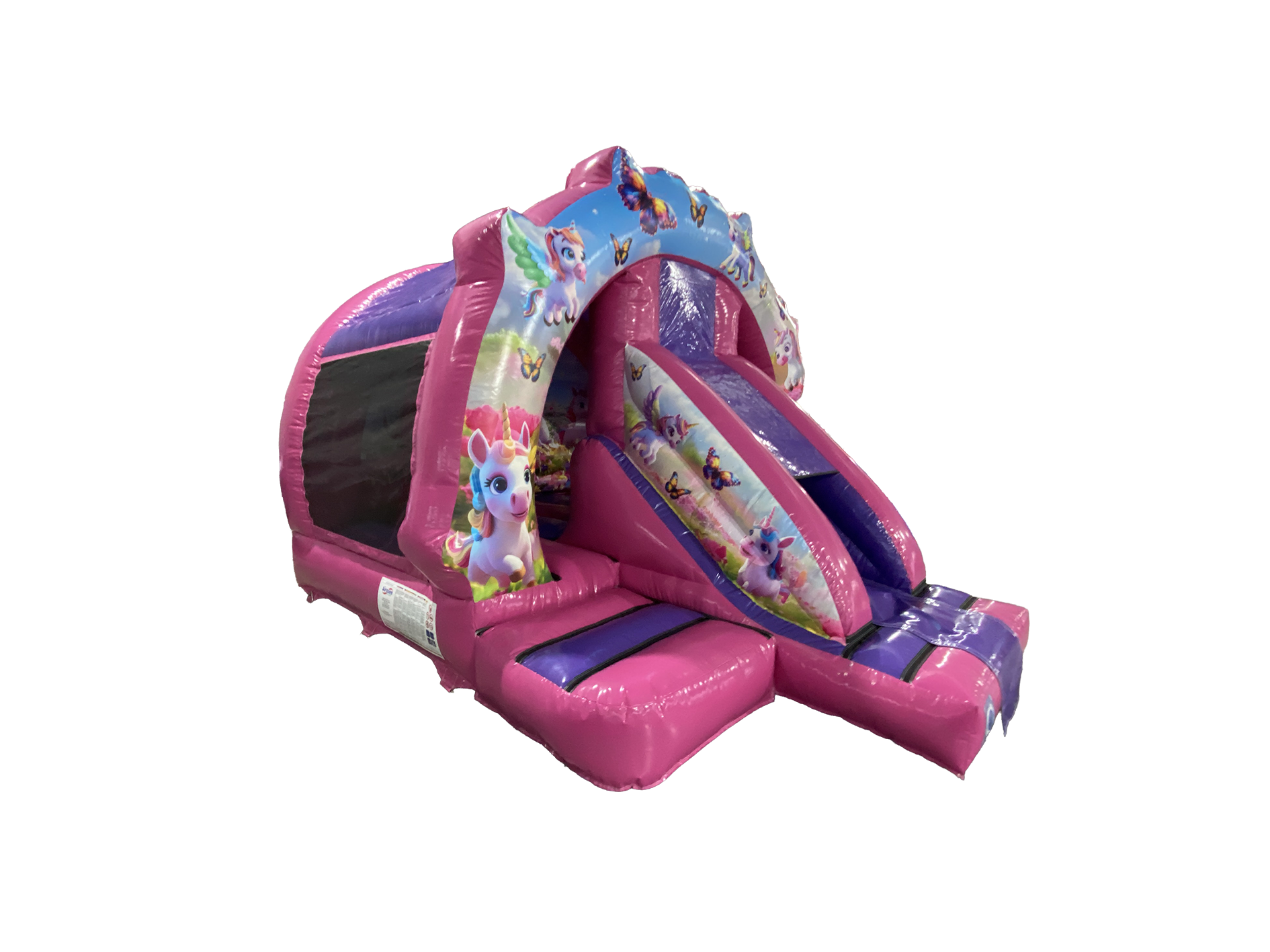 Combi toboggan avant licorne contourné 5x4m