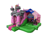 Combi avant toboggan château princesse 3D 5x4m