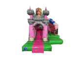 Combi avant toboggan château princesse 3D 5x4m