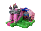 Combi avant toboggan château princesse 3D 5x4m