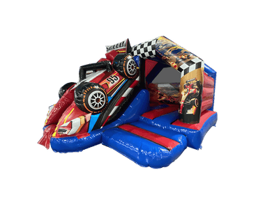 15x12ft 3D Racing Car Front Slide Combi
