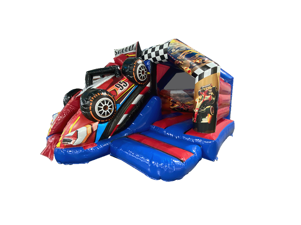Combi Frontal Slide Carro de Corrida 3D 5x4m