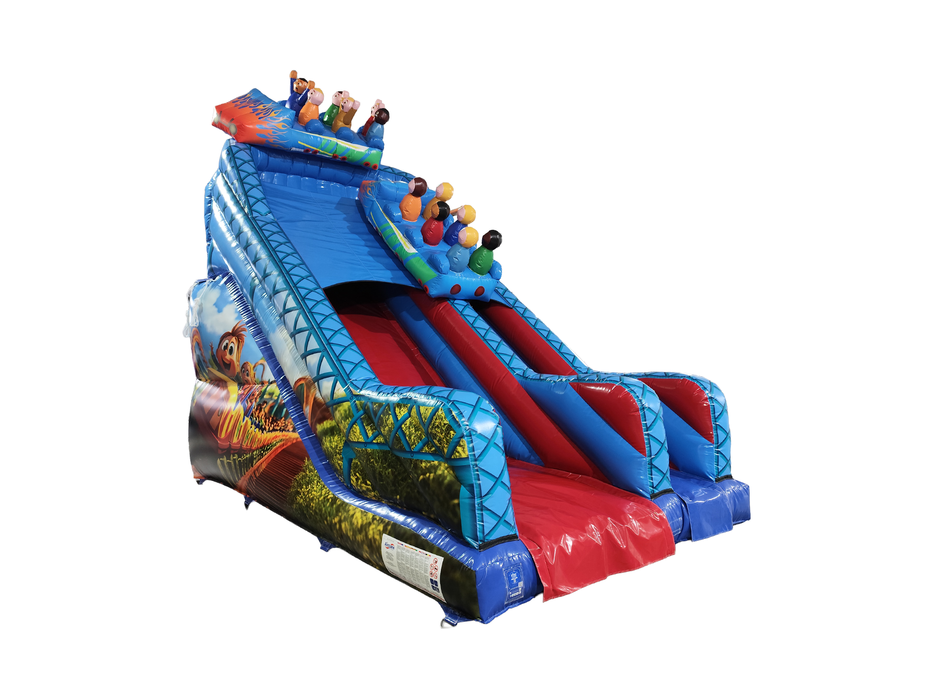 3m Platform 3D Rollercoaster Slide