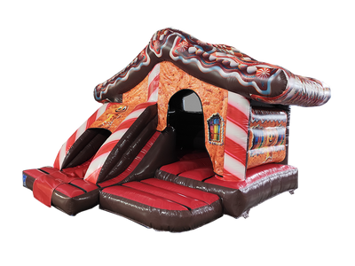 15x12ft 3D Gingerbread House Front Combi