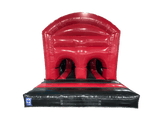 Black & Red Modular Power Assault Course - Entrance Section