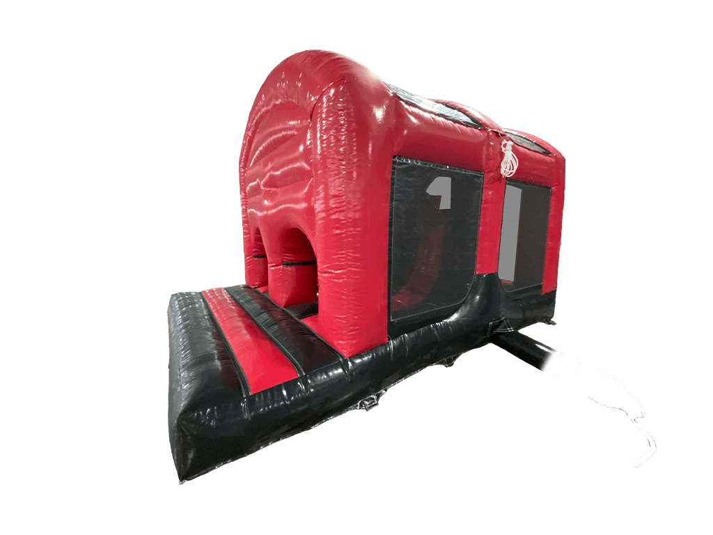 Black & Red Modular Power Assault Course - Entrance Section