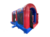 Blau-Roter Party Modularer Power Assault Parcours - Eingangsteil