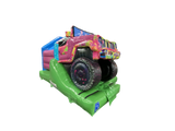 5x4m 3D Pink 4x4 Vorderseite Rutsche Kombi