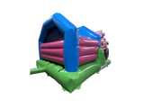 5x4m 3D Pink 4x4 Vorderseite Rutsche Kombi