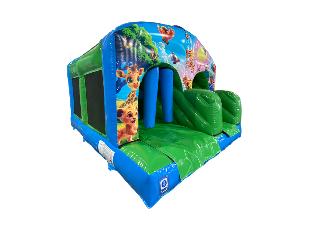 Jungle Mini Obstacle Jump & Slide