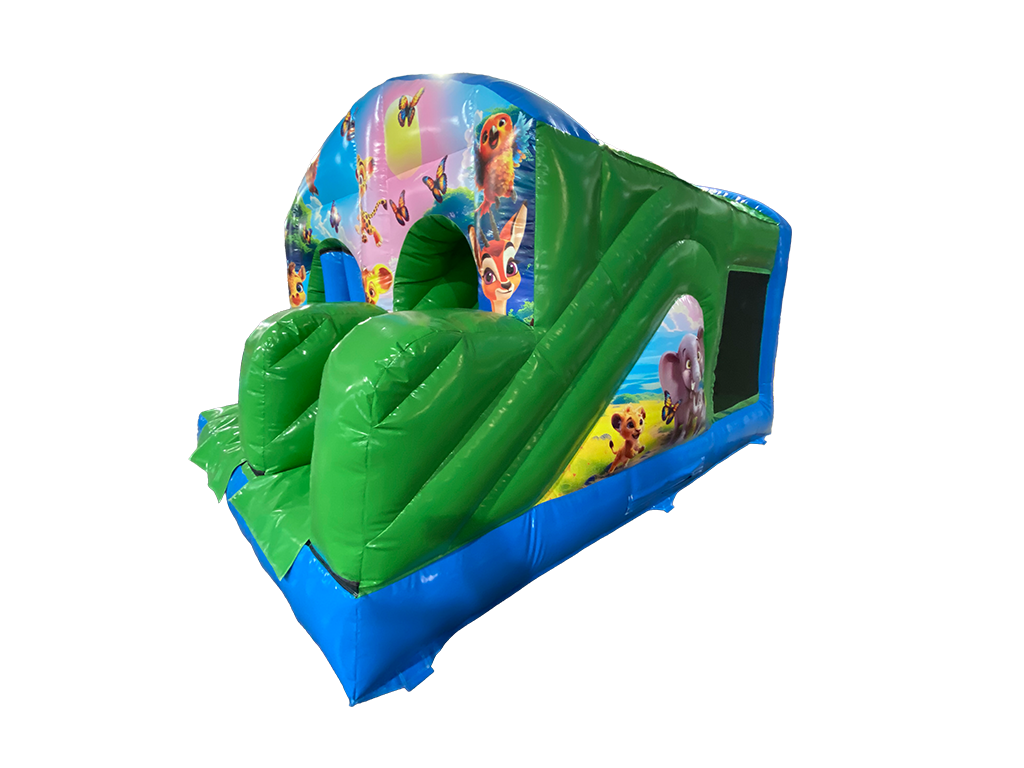 Jungle Mini Obstacle Jump & Slide