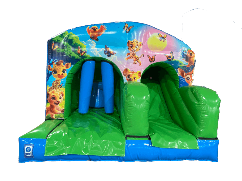 Jungle Mini Obstacle Jump & Slide