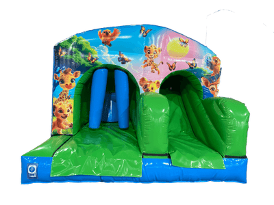Jungle Mini Obstacle Jump & Slide
