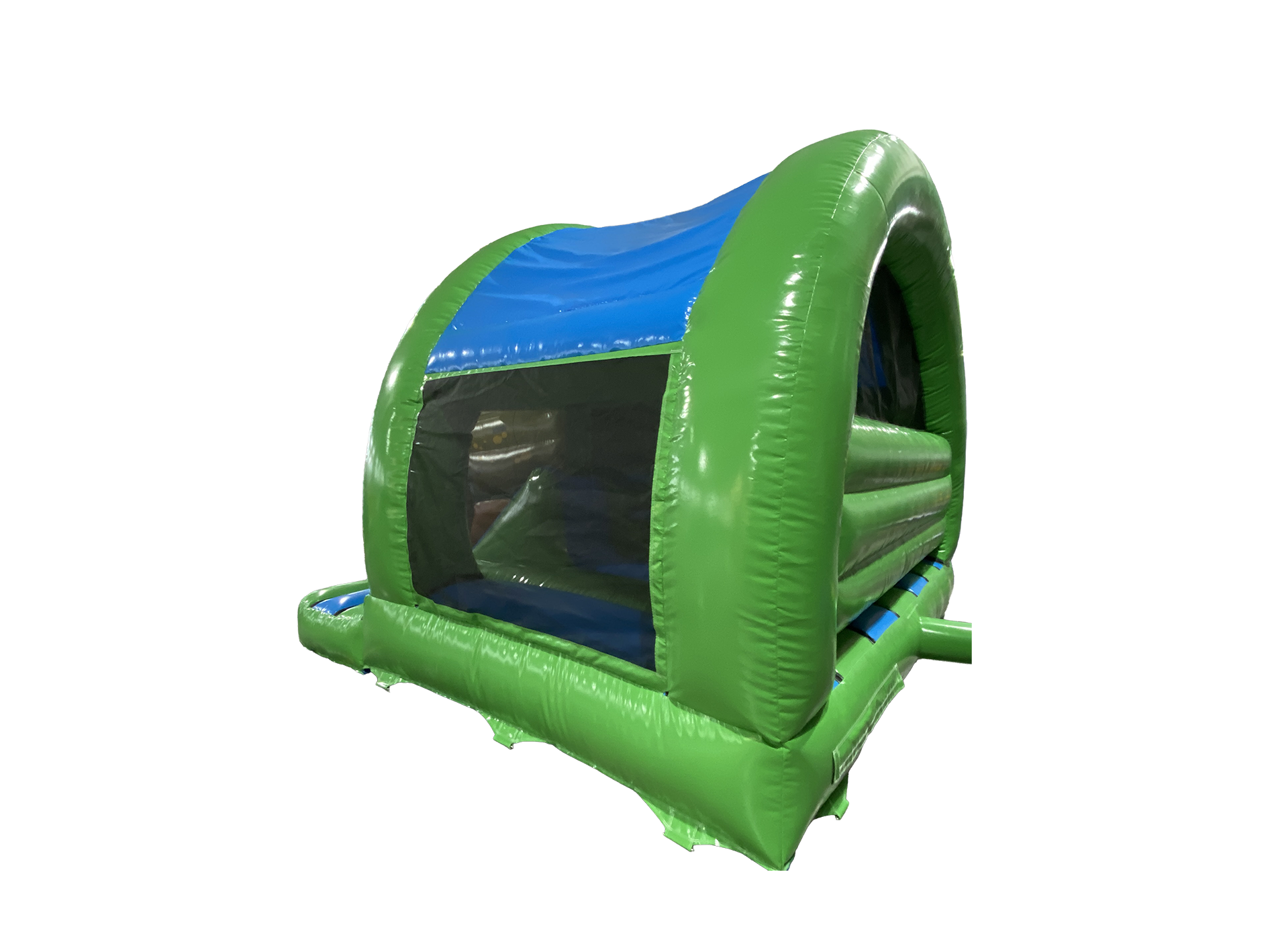 5x4.3m 3D Safari Gebogen Voorkant Glijbaan Combi
