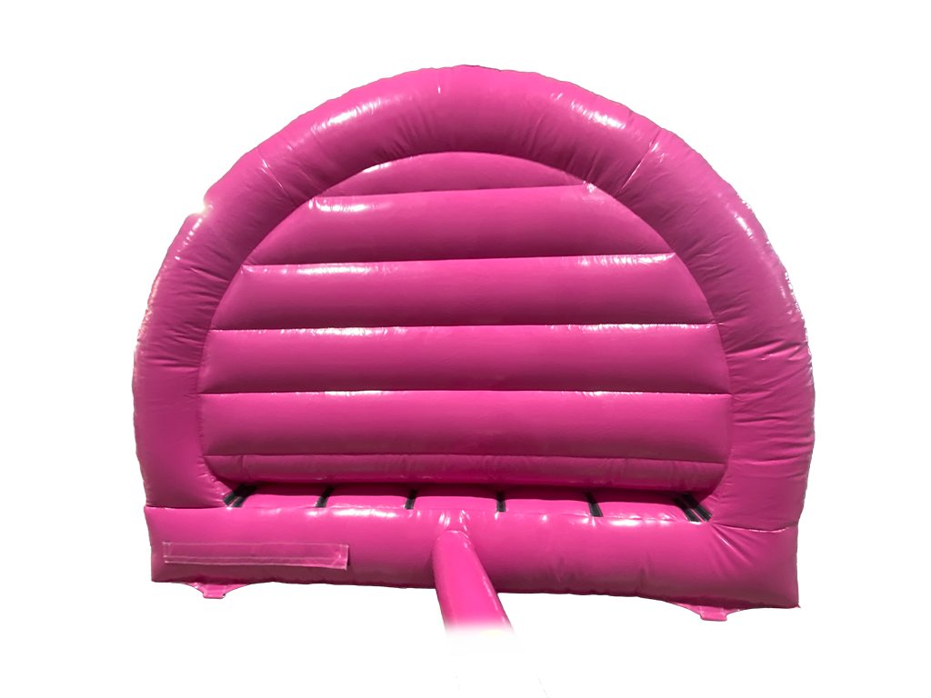 5 x 4 m Pinke Party-Contour-Front-Rutsche Kombi
