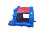 Combi avant toboggan contour rouge et bleu 5x4m
