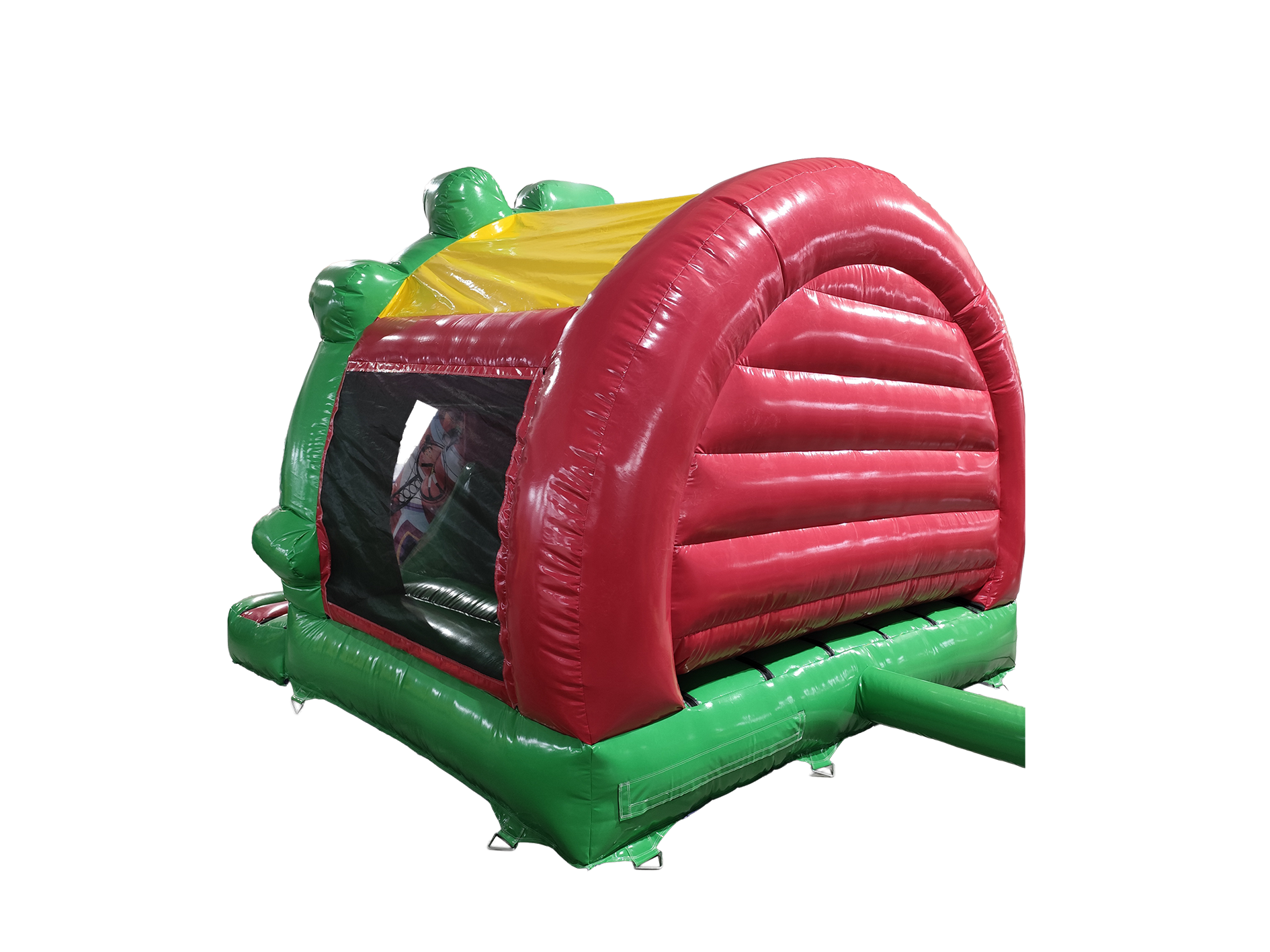Combi avant toboggan contour cirque 5x4m