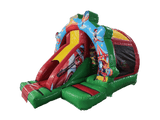 Combi avant toboggan contour cirque 5x4m