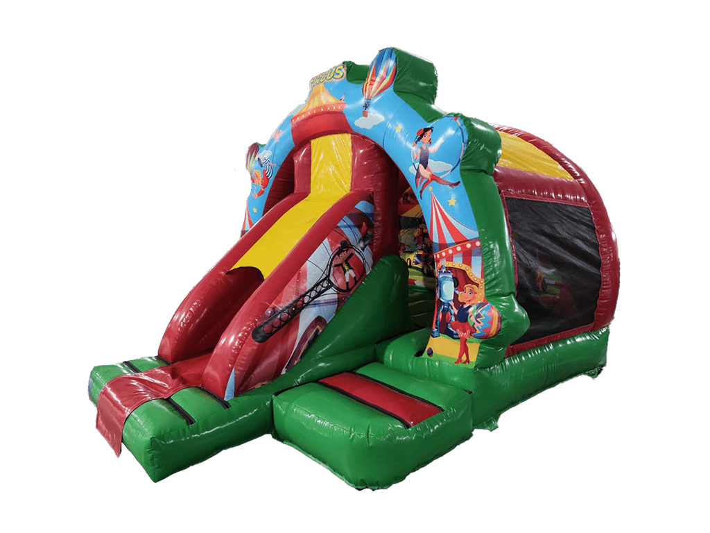 Combi avant toboggan contour cirque 5x4m