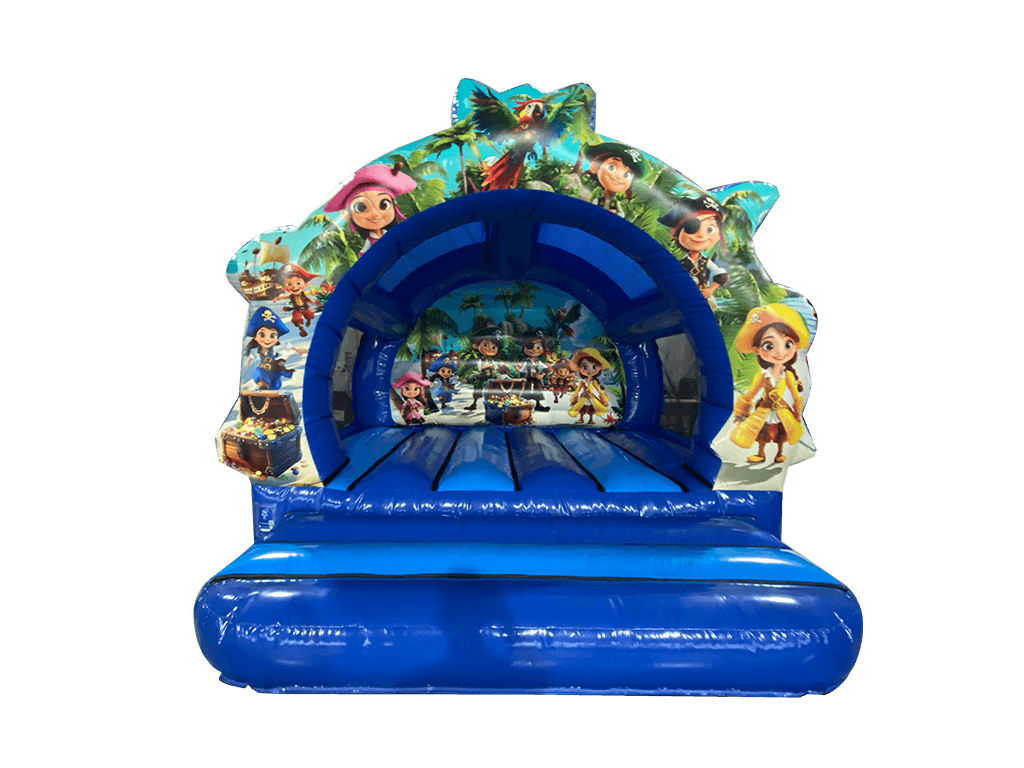 3.7x3.7m Pirate Contoured Bouncer For Sale