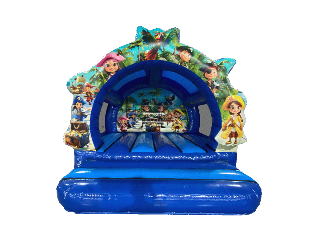 3.7x3.7m Pirate Contoured Bouncer For Sale