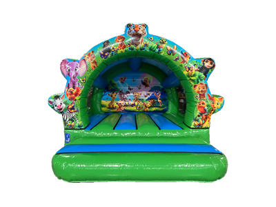12x12ft Jungle Contoured Bouncer