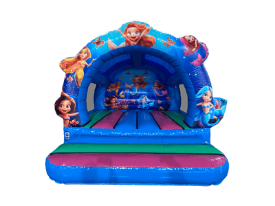 12x12ft Mermaid Contoured Bouncer