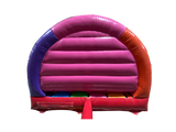 3.7x3.7m Multicoloured Party Contoured Bouncer