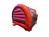 3.7x3.7m Multicoloured Party Contoured Bouncer