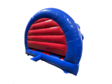 3.7x3.7m Rood & Blauw Feest Contour Springkussen