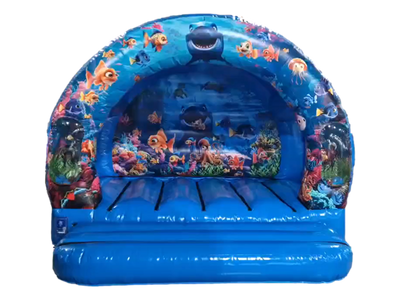 12x12ft Under The Sea Curved Bouncer