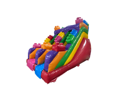 8ft Platform 3D Building Bricks Slide