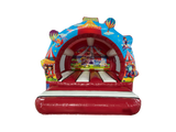 Gonfiabile Contornato Circo Bianco e Rosso 3.7x3.7m