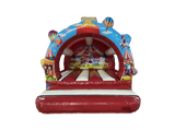 Gonfiabile Contornato Circo Bianco e Rosso 3.7x3.7m