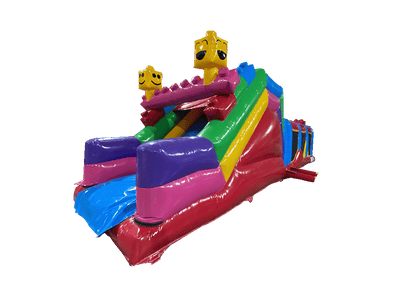 2 Part 3D Building Bricks Energy Assault Course