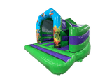 Dinosaur 180° Side Slide Bouncy Castle
