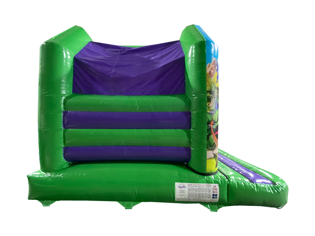 Dinosaur 180° Side Slide Bouncy Castle