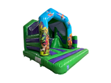 Dinosaur 180° Side Slide Bouncy Castle
