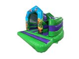 Dinosaur 180° Side Slide Bouncy Castle