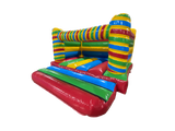 4x4m Multikleurig Twist H Frame