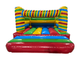 4x4m Multikleurig Twist H Frame