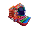 Cadre en A Ballons Flottants Multicolores pour Fête 3,7x3,7m